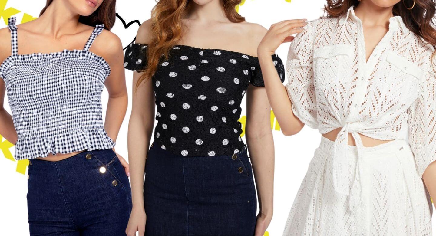 Trend primavera/estate 2021 Top Guess
