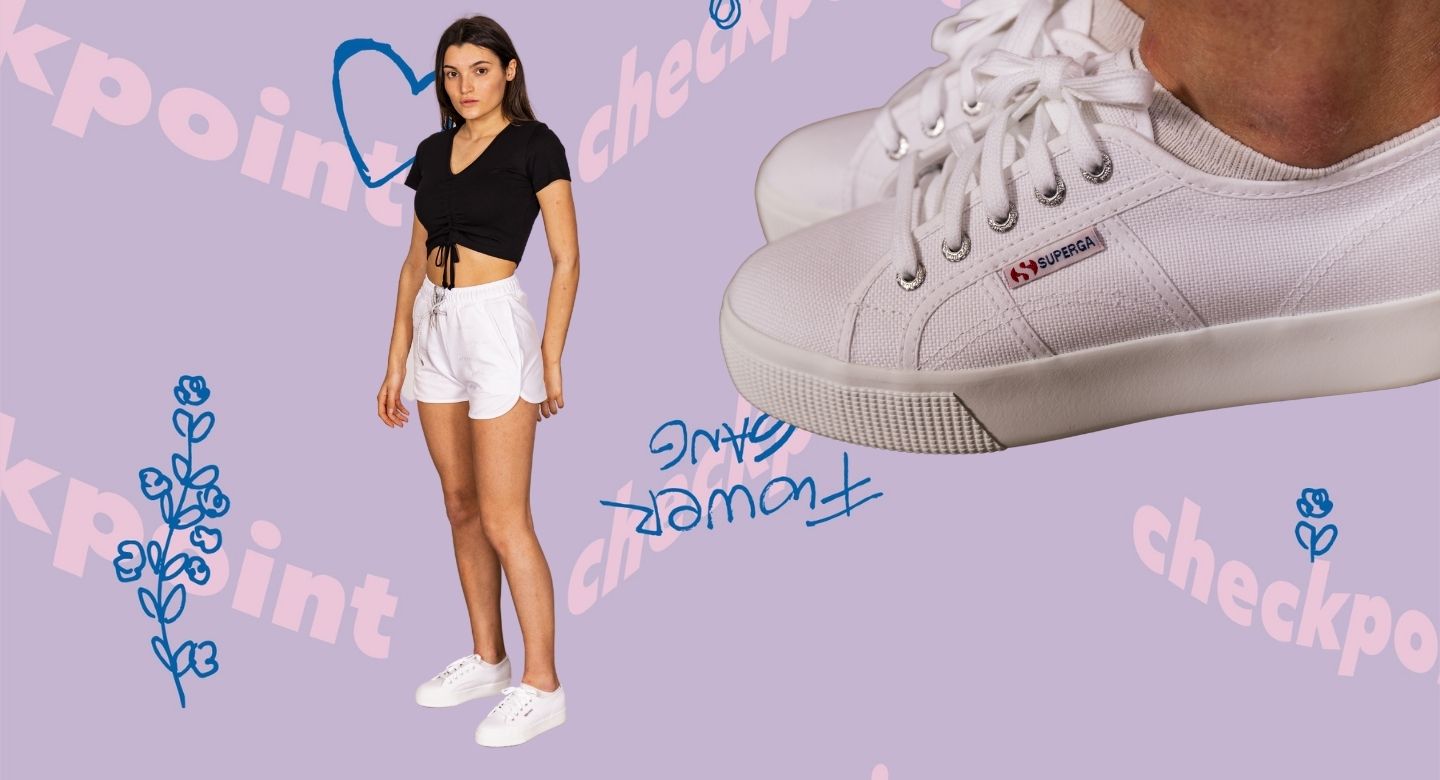 Valentina modella Checkpoint per un giorno, outfit Shop-Art