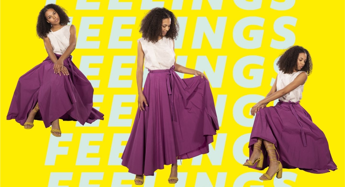 Benedetta modella per Checkpoint: total look Manila Grace