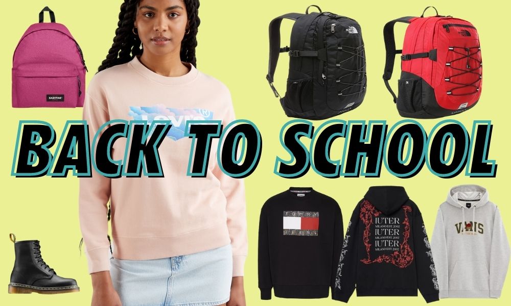 Felpa Levi's, Zaino Eastpak, Dr Martens 1460 Smooth, Zaini The North Face Borealis